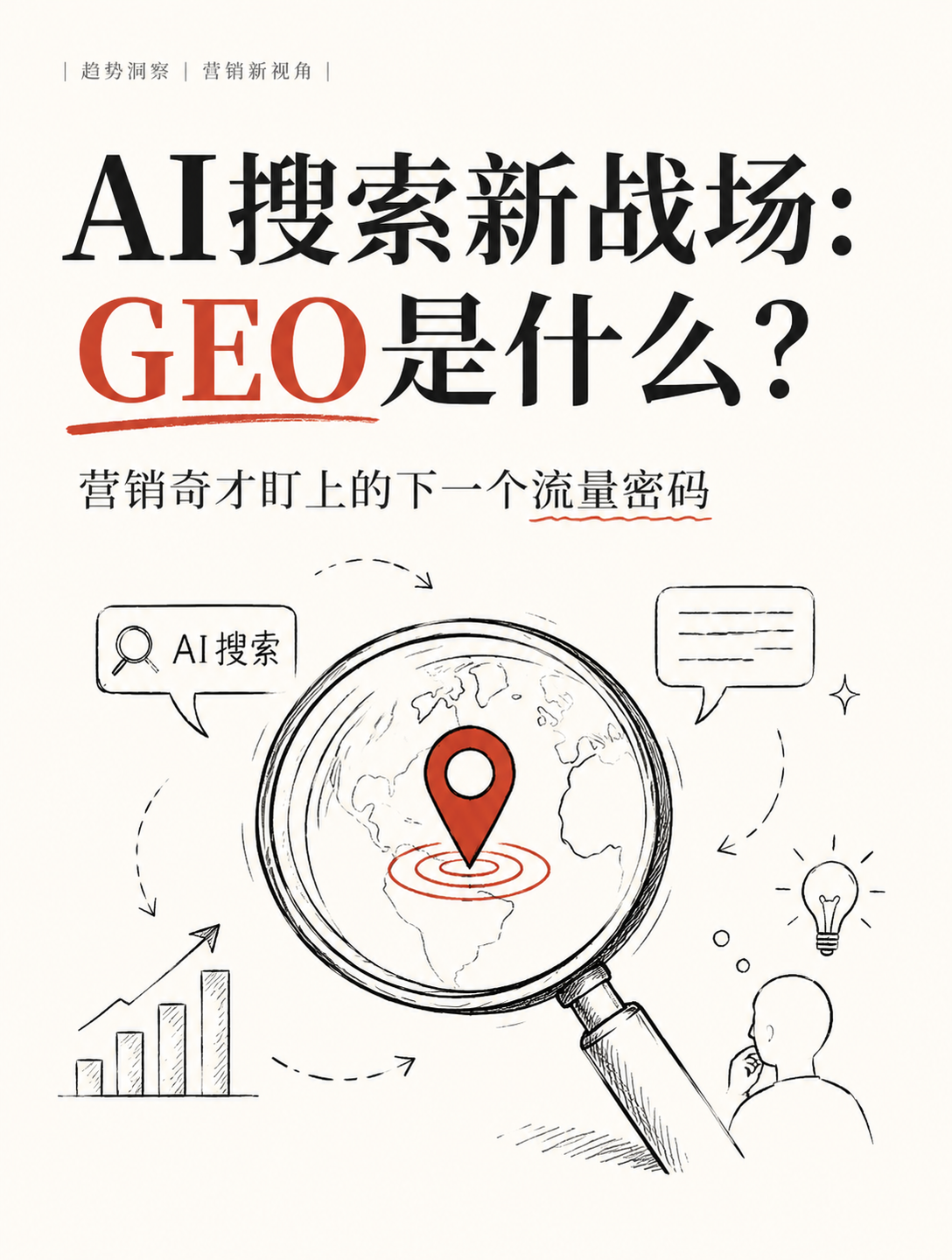 有流量的地方就有机会：营销奇才盯上AI搜索，搞了个新玩法GEO