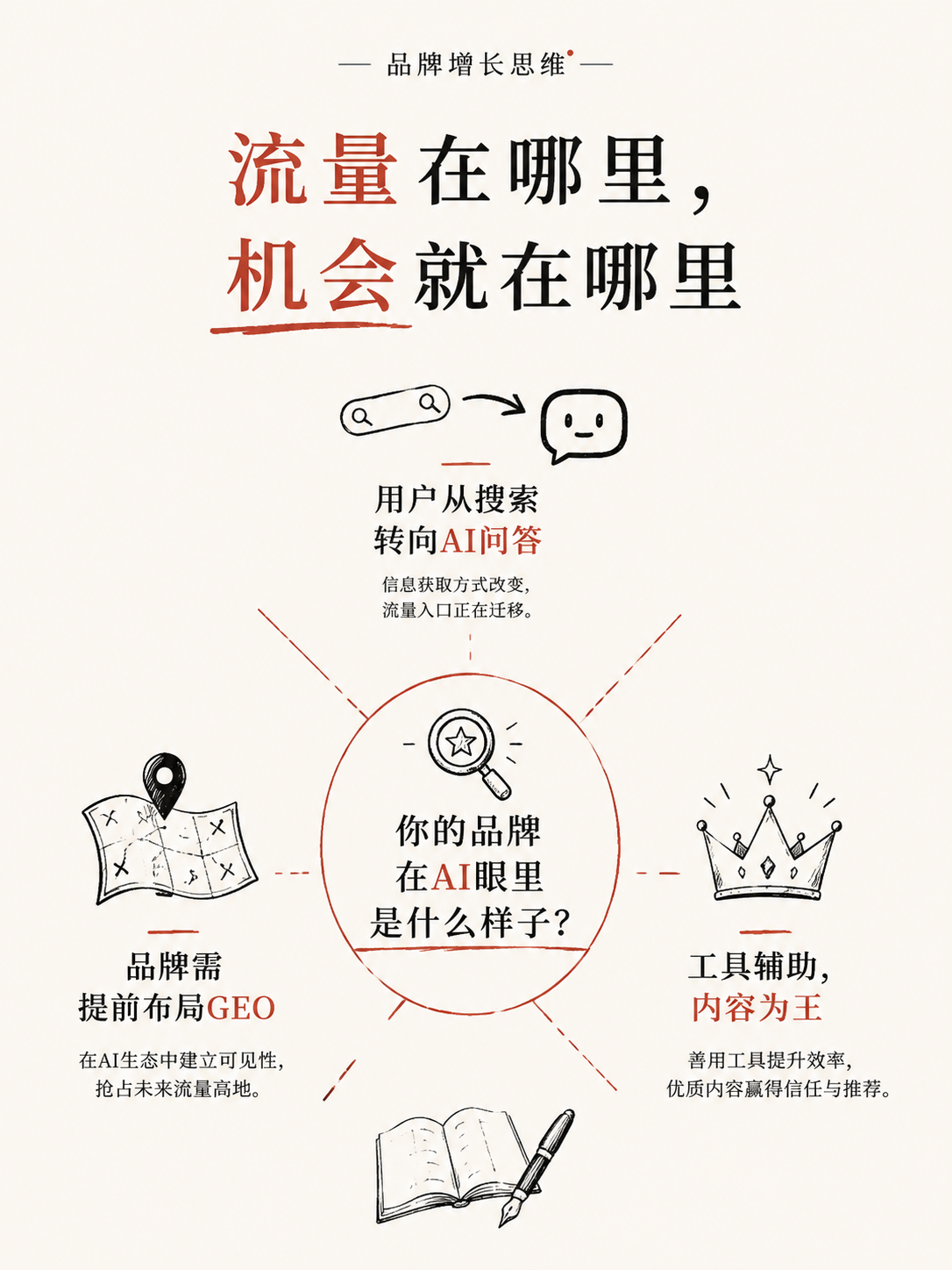 有流量的地方就有机会：营销奇才盯上AI搜索，搞了个新玩法GEO