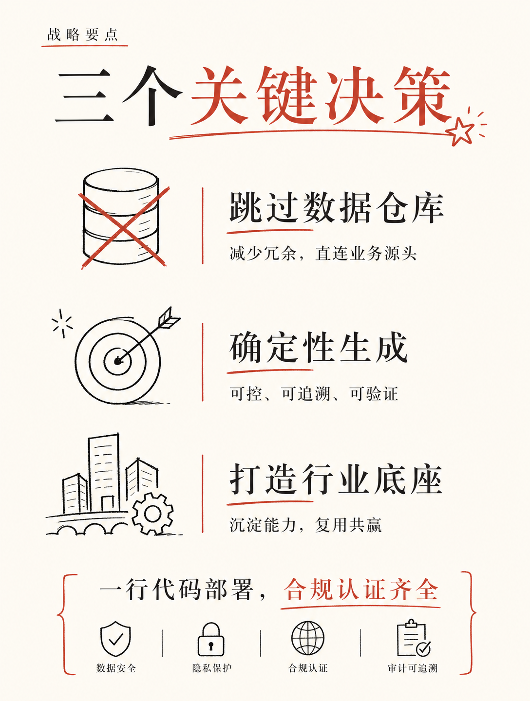 同样输入，永远同样输出！AI如何让企业决策变得靠谱？