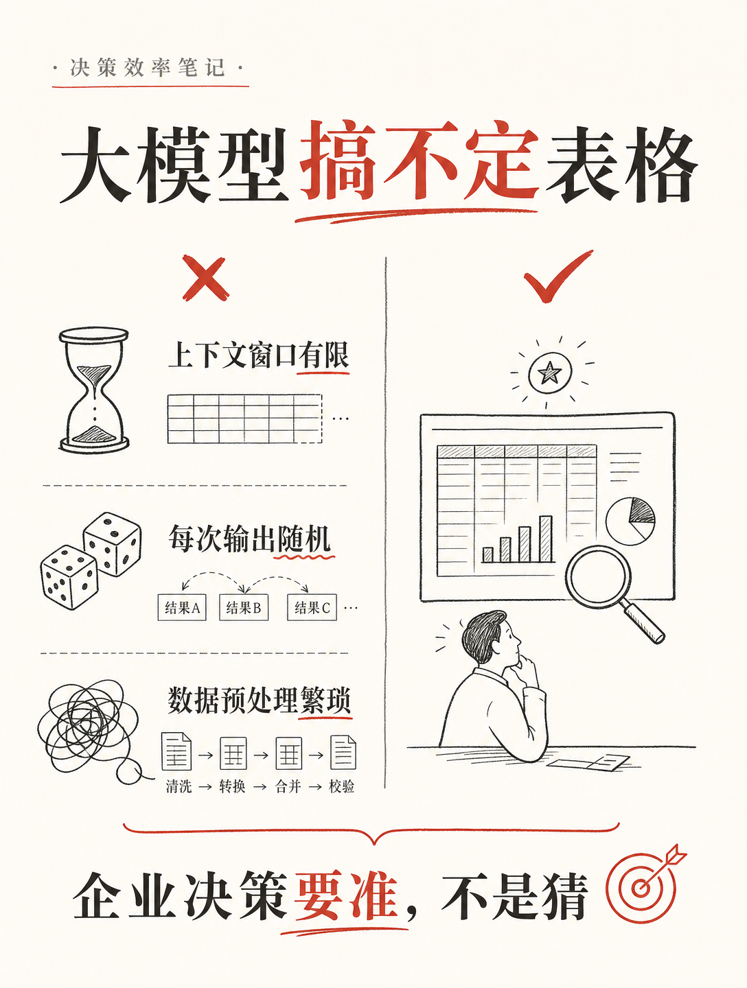 同样输入，永远同样输出！AI如何让企业决策变得靠谱？